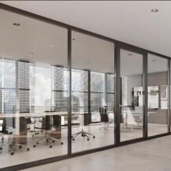 Aluminium And Glass Office Partitions